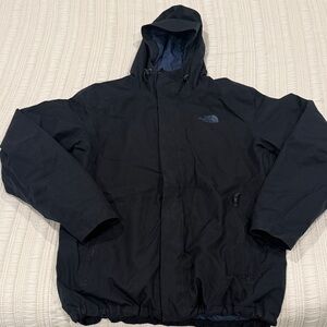 The North Face Men's Dark Blue Hooded Jacket